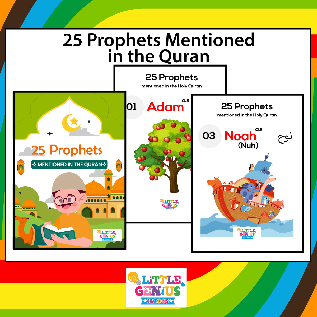 25 Prophets Mentioned in the Quran – Flashcards