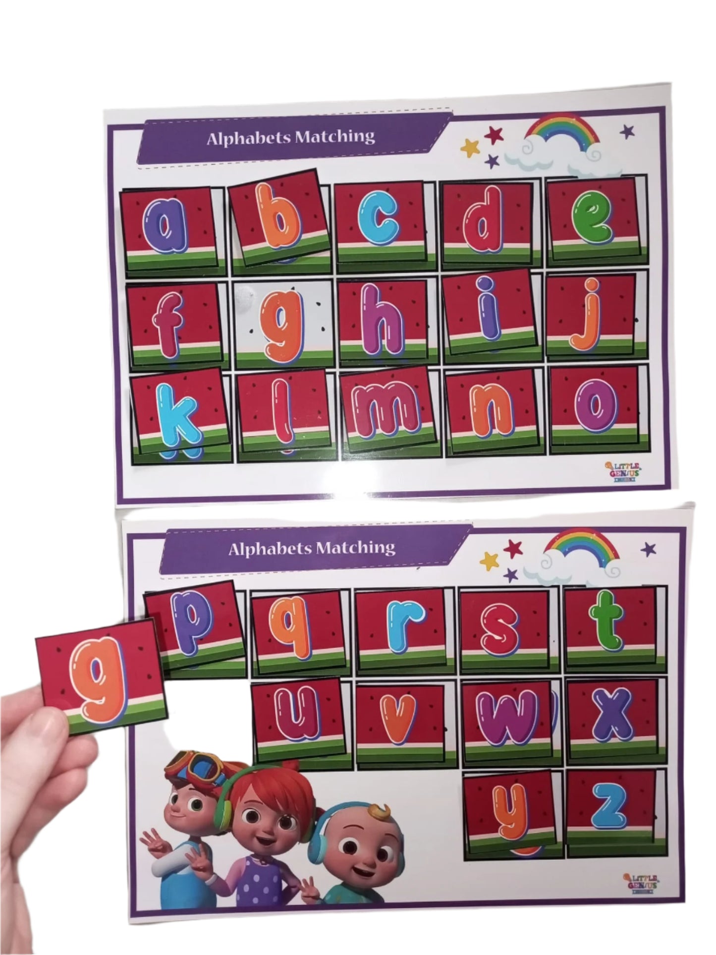 Lowercase Alphabets Sticking Activity β Busybook Activity Page