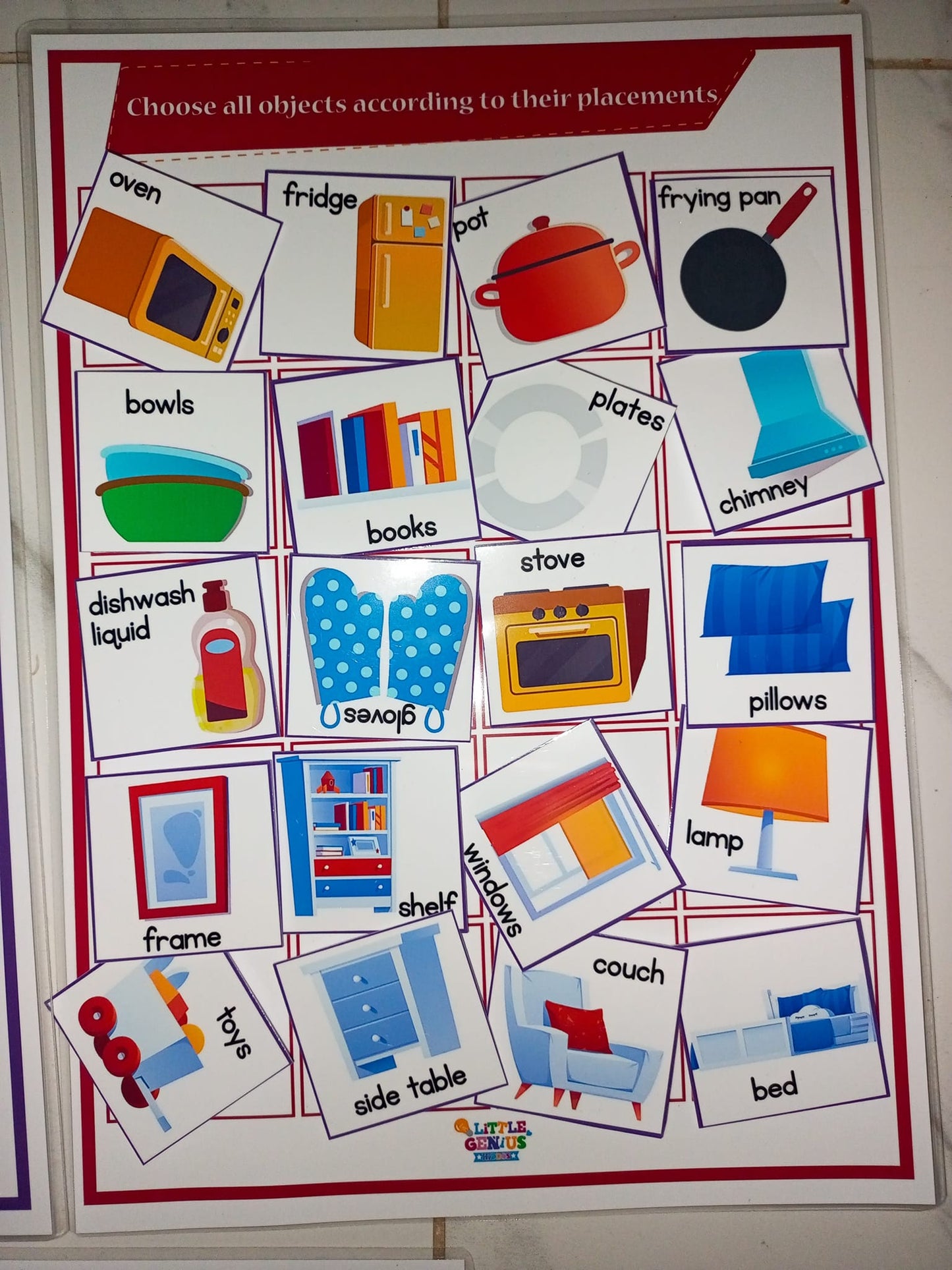 Things I Find β Velcro-Based Busybook Activity Sheets