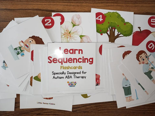 Sequence Flashcards For Behavioral and Special Education