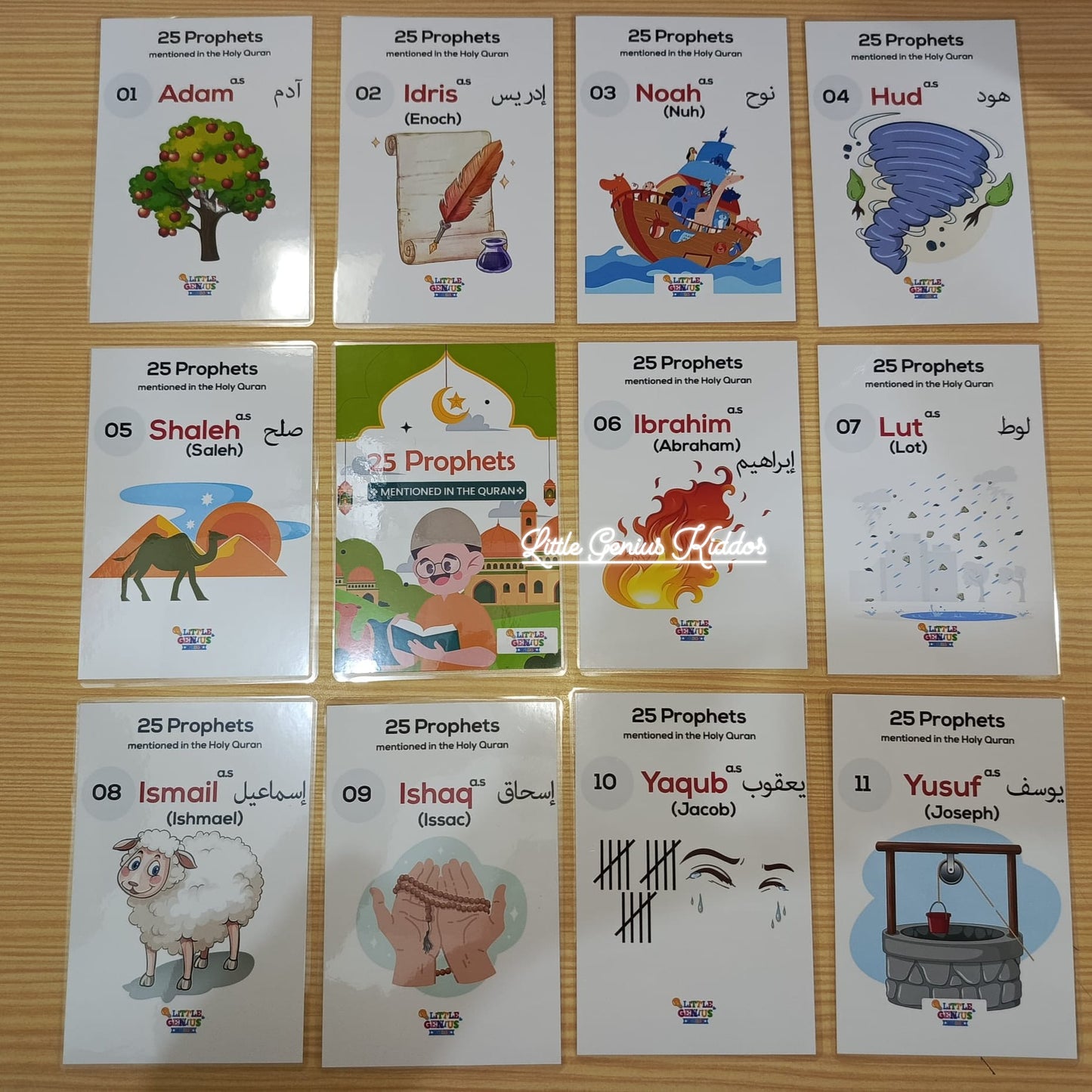Islamic Knowledge for Kids – Flashcards Bundle