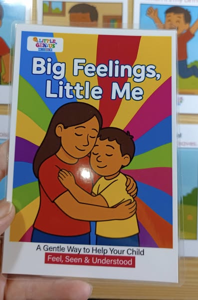 Big Feelings Little Me Emotional Awareness Flashcards