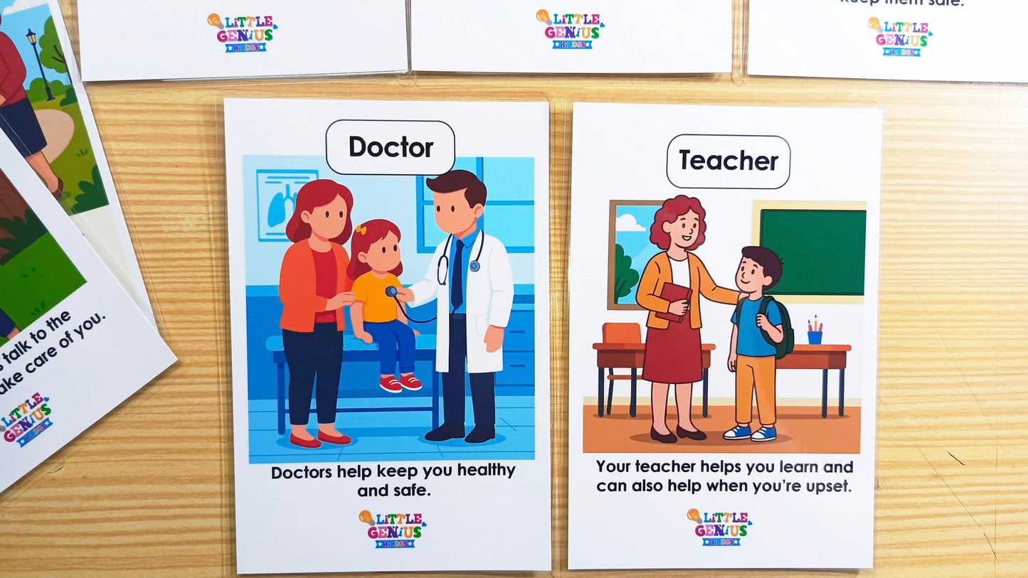 Trusted Adults Flashcards