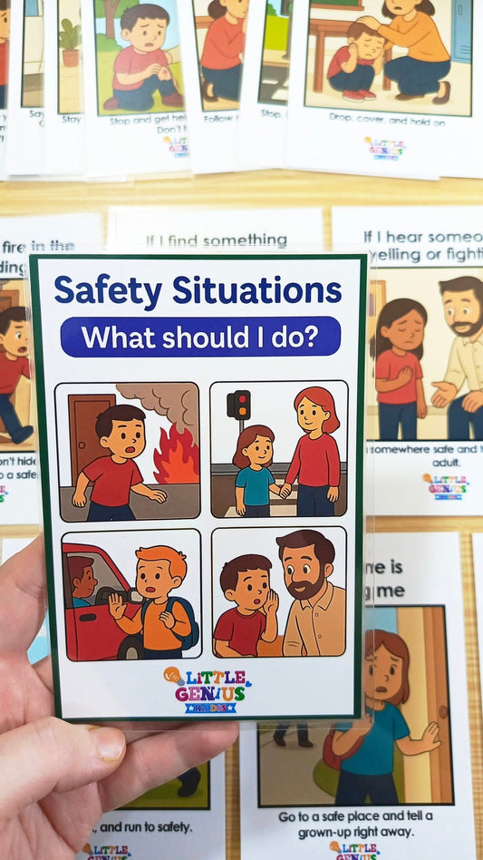 Safety Situations What Should I Do Flashcards