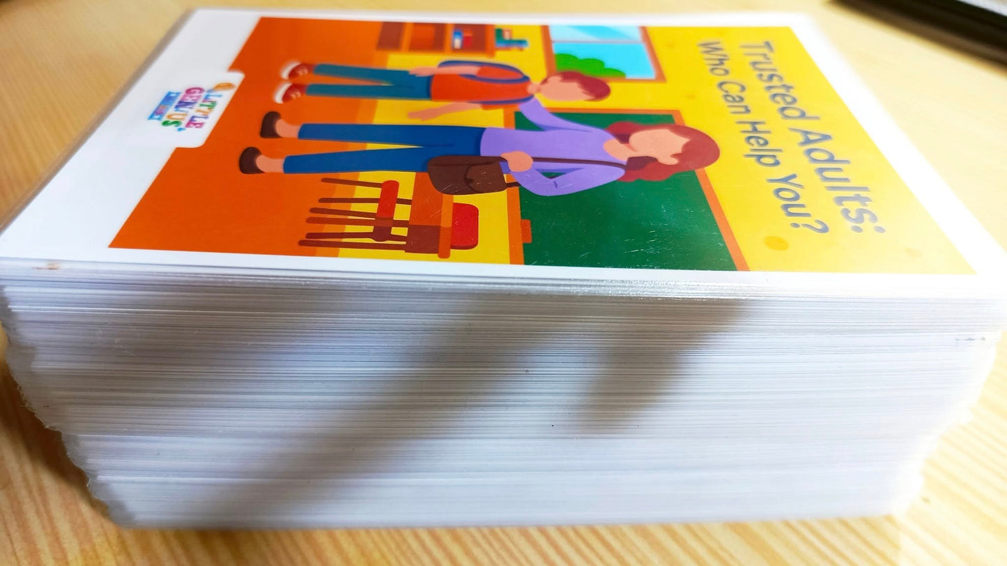 The Heart & Safety Collection Life Skills Flashcards for Growing Minds Flashcards Bundle