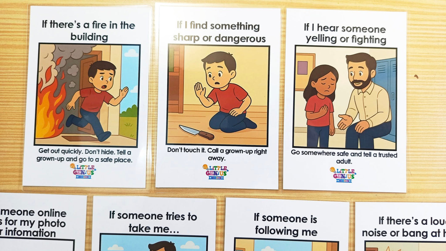 Safety Situations What Should I Do Flashcards
