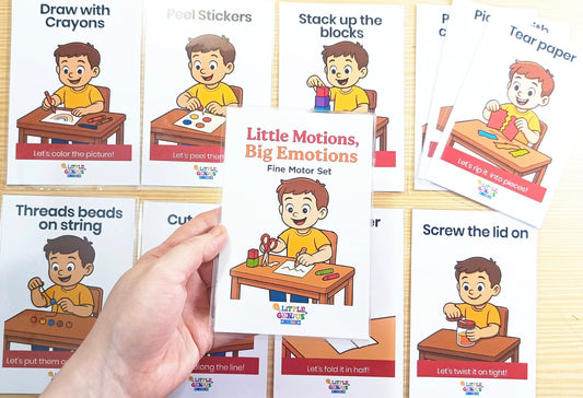 Little Motions Big Emotions Flashcards Set