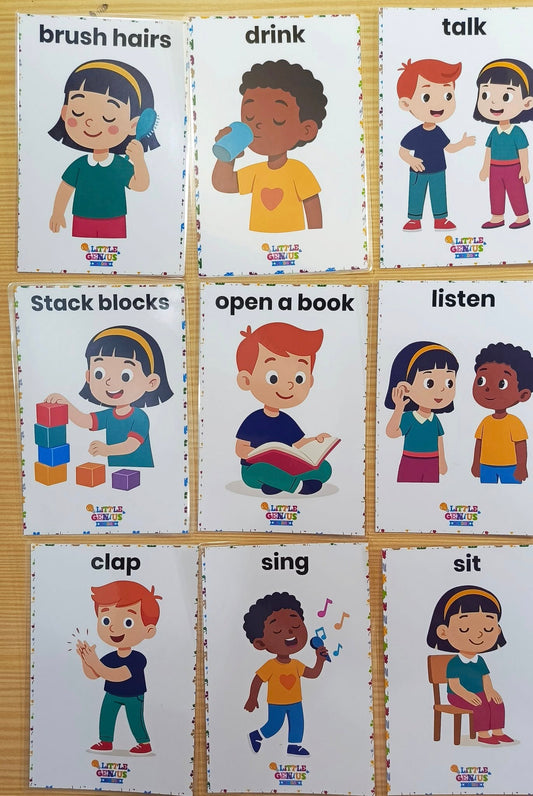 Action Verbs Flashcards