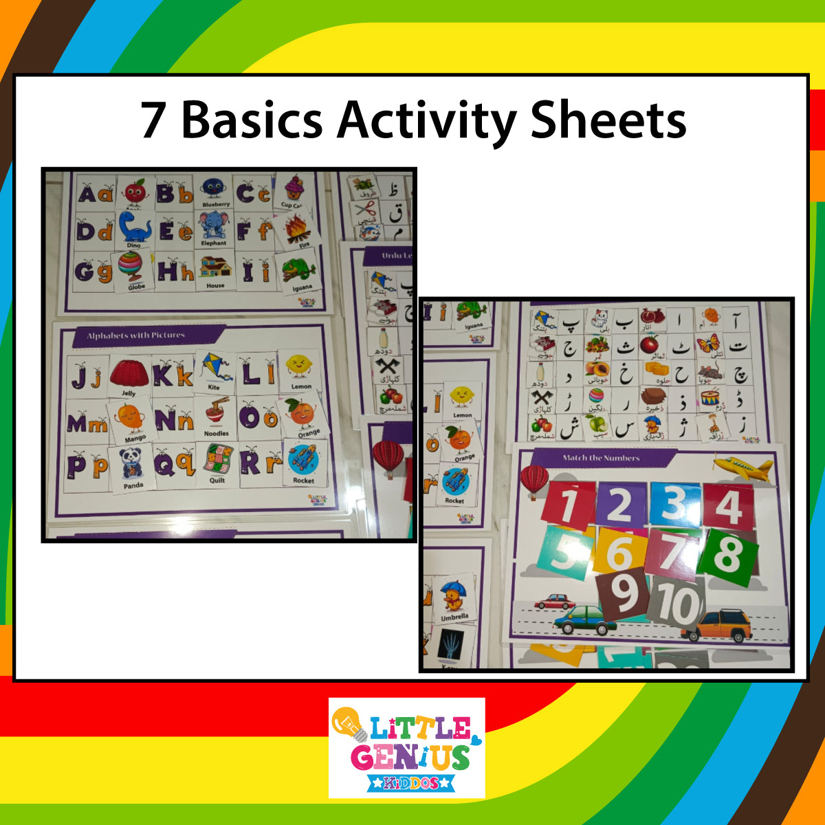 7 Basic Activity Sheets Busybook
