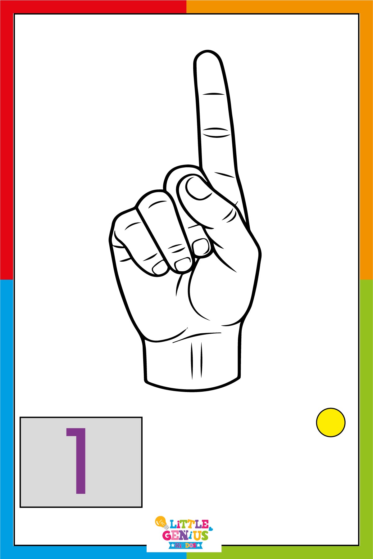 American Sign Language – Numbers (0–20) Flashcards