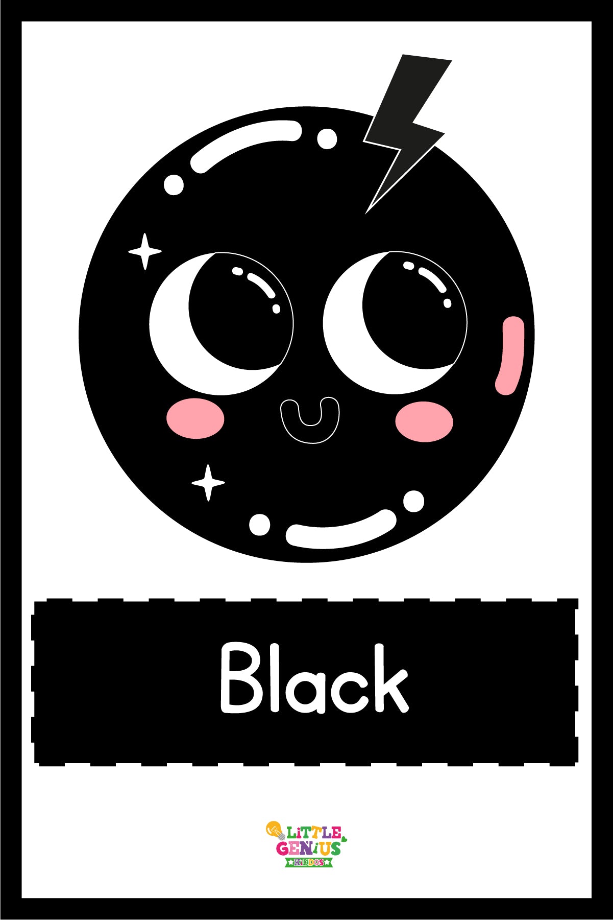 Colors Flashcards With Emojis