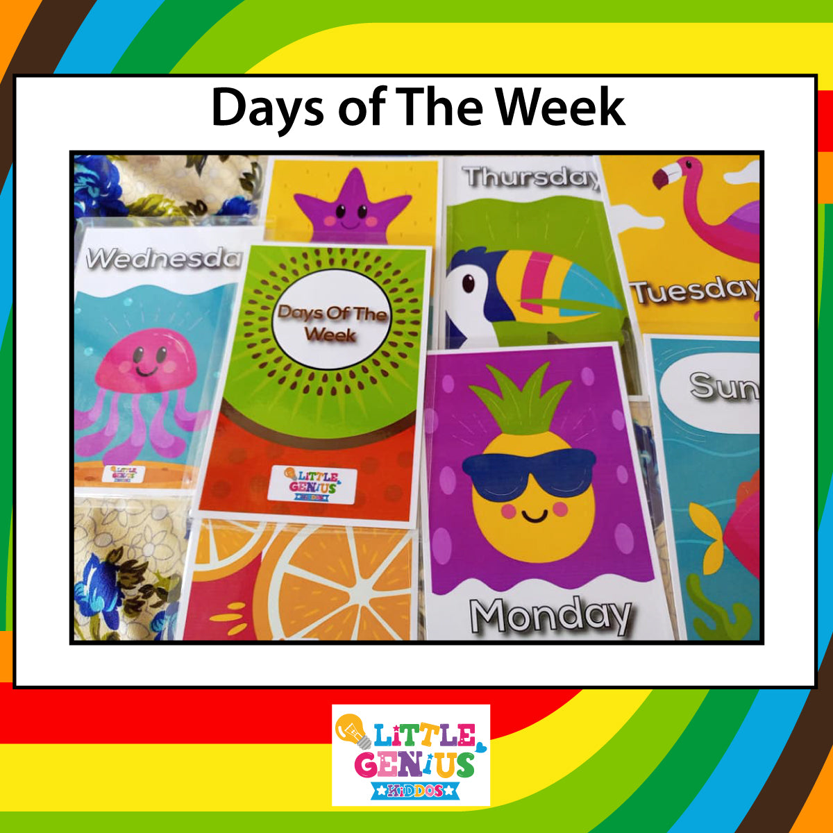 Days of the Week Flashcards