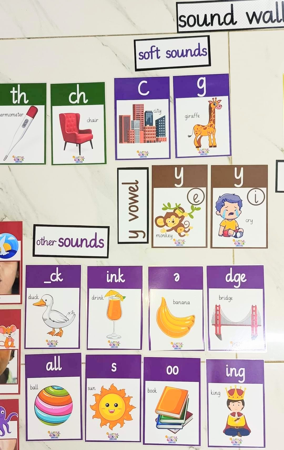 Sound Wall β Flashcards & Softboard Decor Set