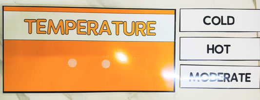 Wall Activity Calendar – Softboard Decor Learning Set for Softboard