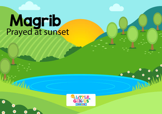 Names of Prayers Flashcards β Islamic Learning Set