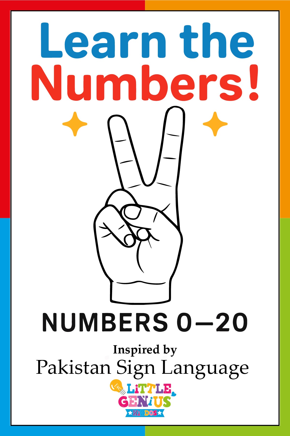 Pakistan Sign Language β 0-20 Flashcards