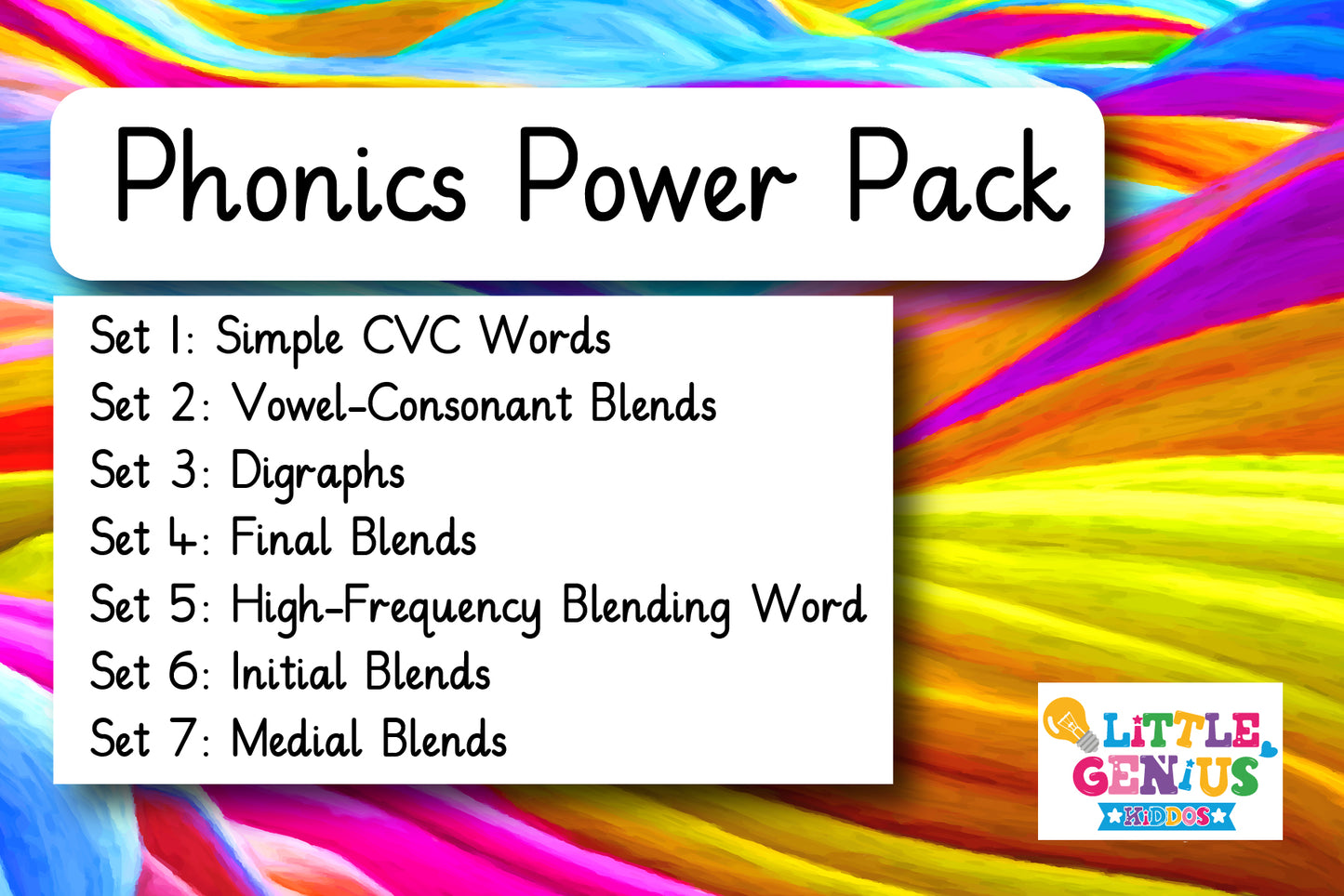 Phonics Power Pack – Empower Early Readers with Fun & Effective Learning!