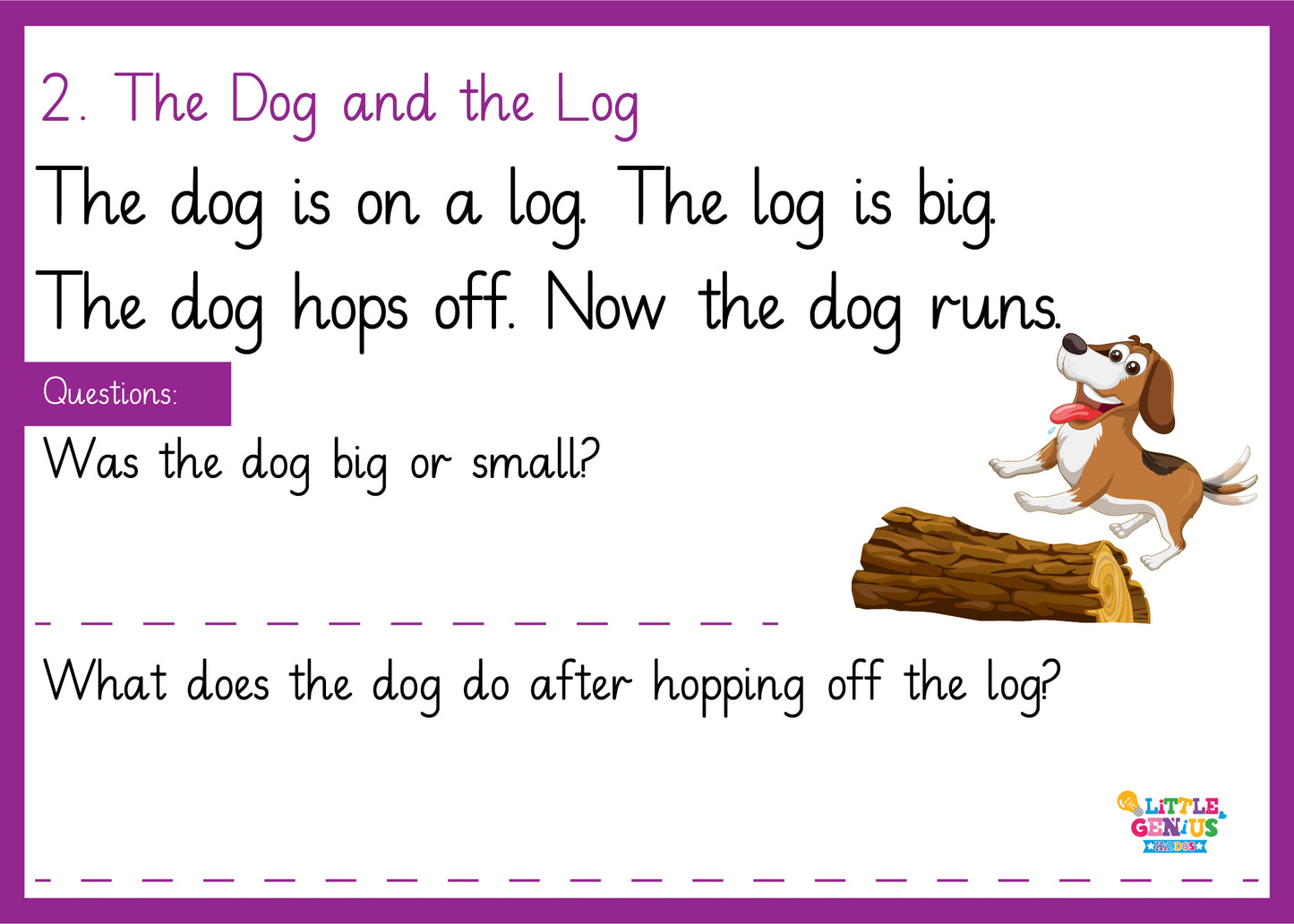 15 Phonics & CVC Comprehension Cards β For Early Readers