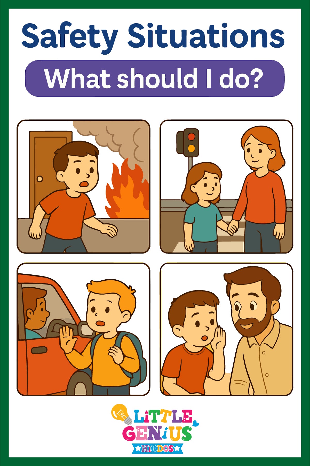 Safety Situations What Should I Do Flashcards