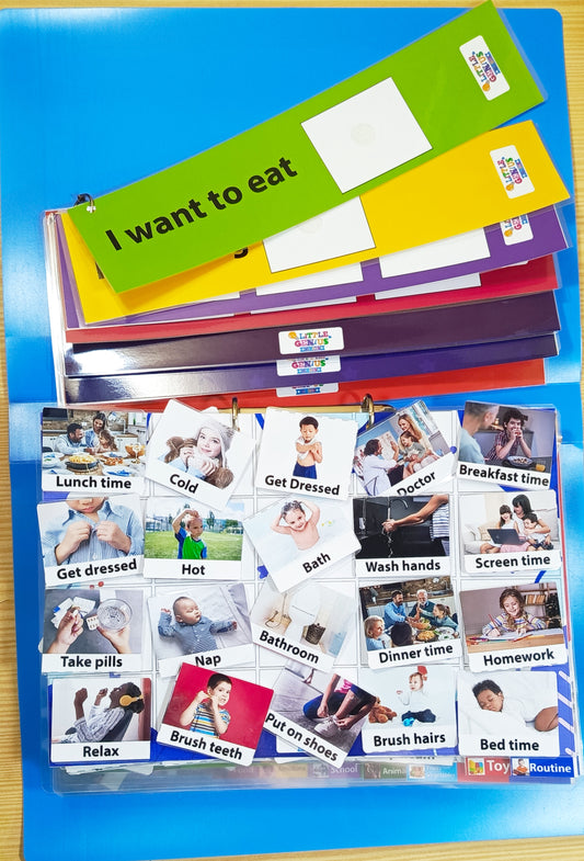 Picture Communication Kit – PECS-Style Communication System (ABLLS-R F, G, L)