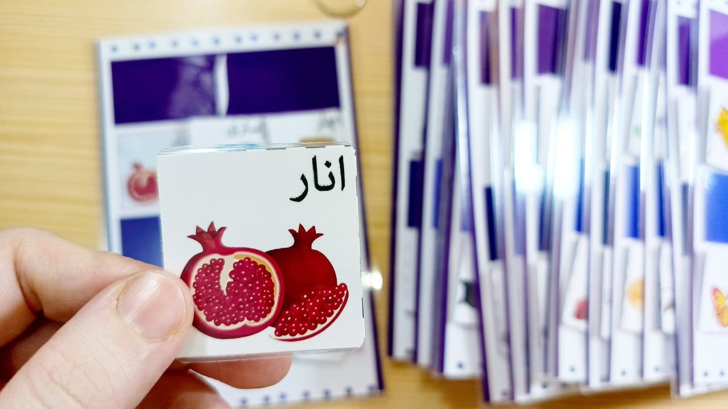 Urdu Sticking Vocabularies Activity