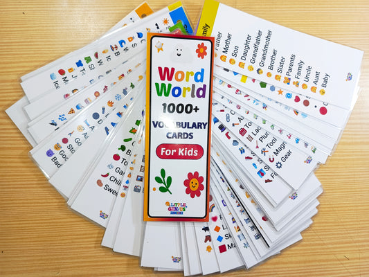 Word World – 1000+ Vocabulary Cards for Kids Flashcards