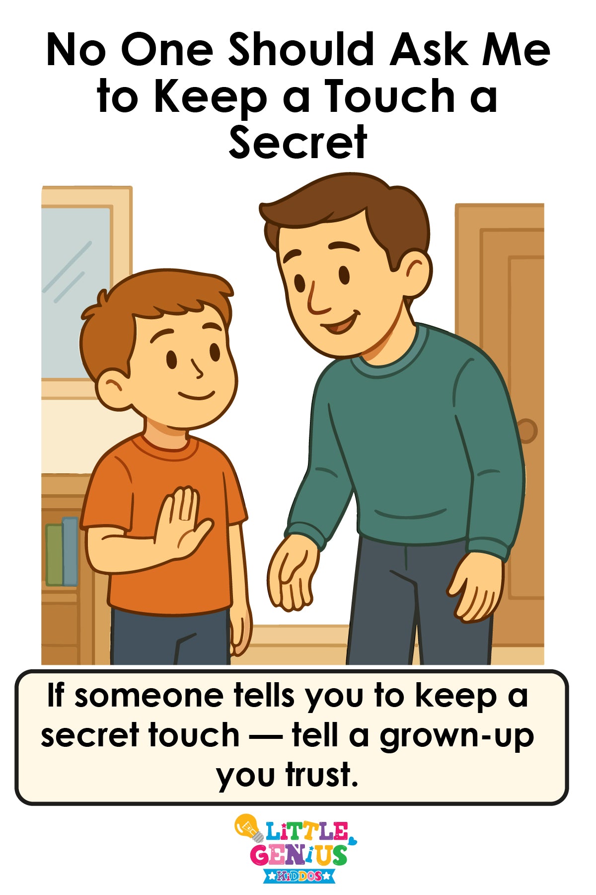 Personal Boundaries Flashcards – Body Safety & Consent Education for Kids | Special Needs & Therapy-Friendly Tool