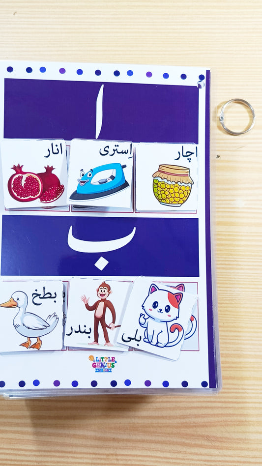 Urdu Sticking Vocabularies Activity