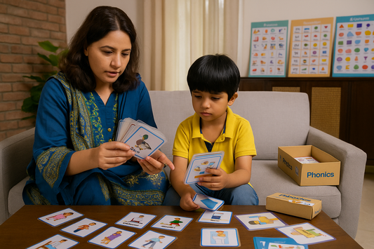 Helping Non-Verbal Children Speak with Visual Flashcards – A Guide for Pakistani Parents & Therapists