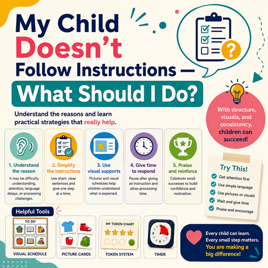 My Child Doesn't Follow Instructions — What Should I Do?