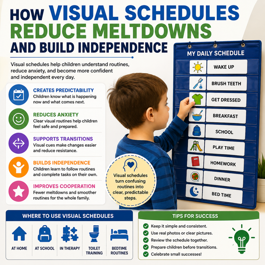 How Visual Schedules Reduce Meltdowns and Build Independence