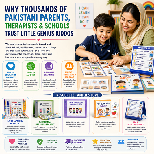 Why Little Genius Kiddos Is Pakistan's Largest Special Education Resource Store
