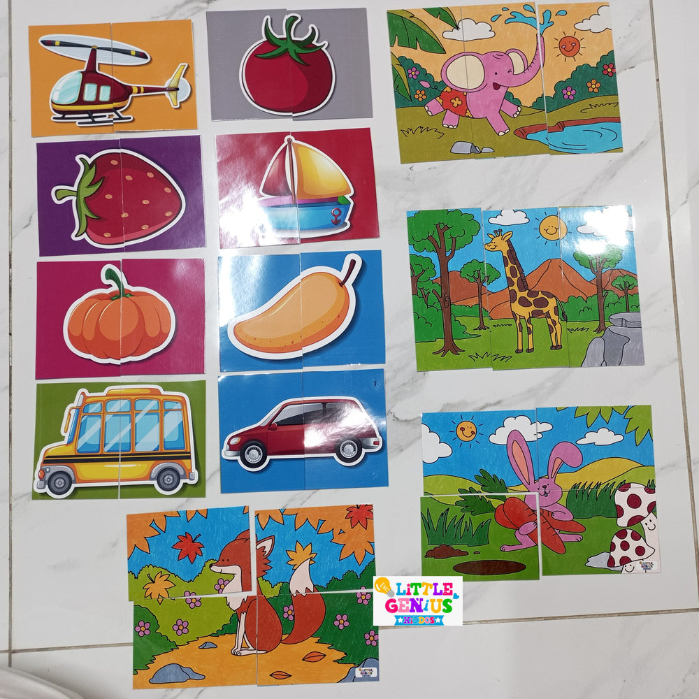 2–3 Piece Early Learning Puzzle Set