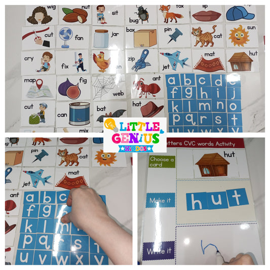 CVC Activity – Build, Read & Write!