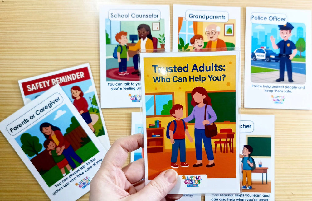 Trusted Adults Flashcards