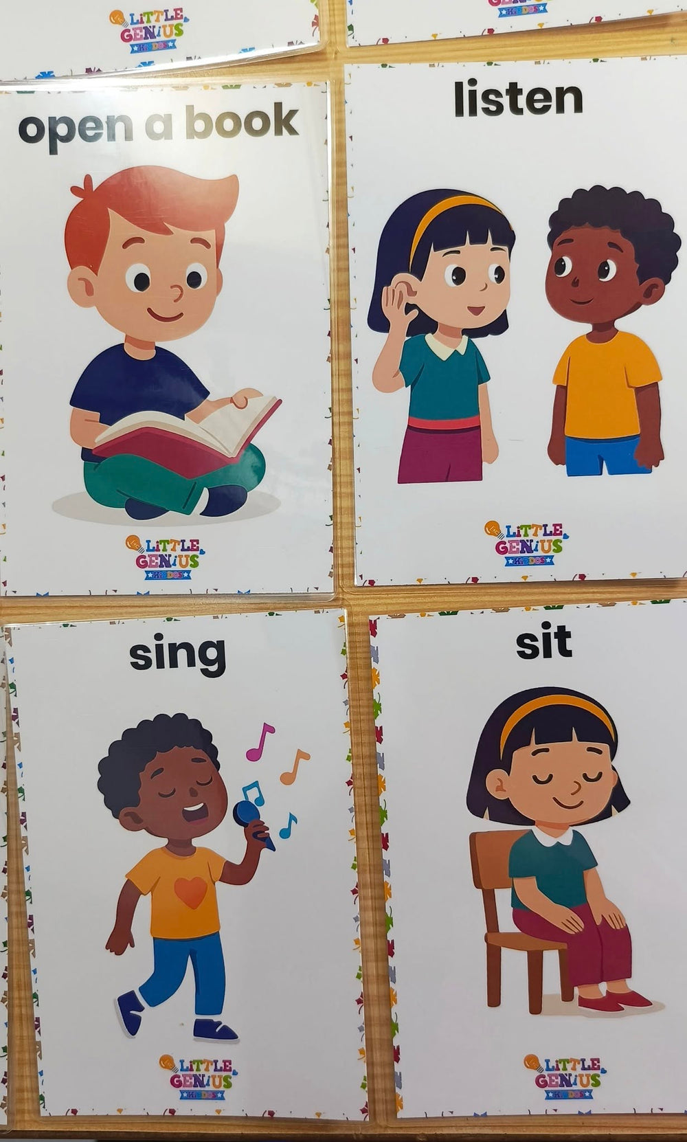 Action Verbs Flashcards