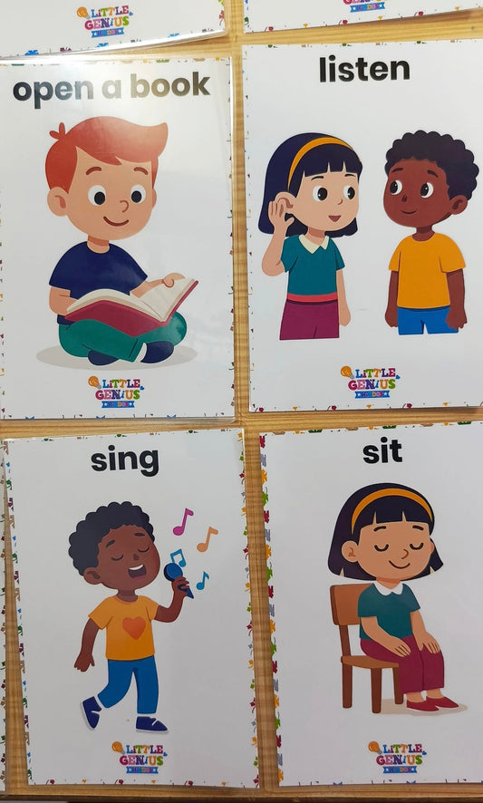 Action Verbs Flashcards