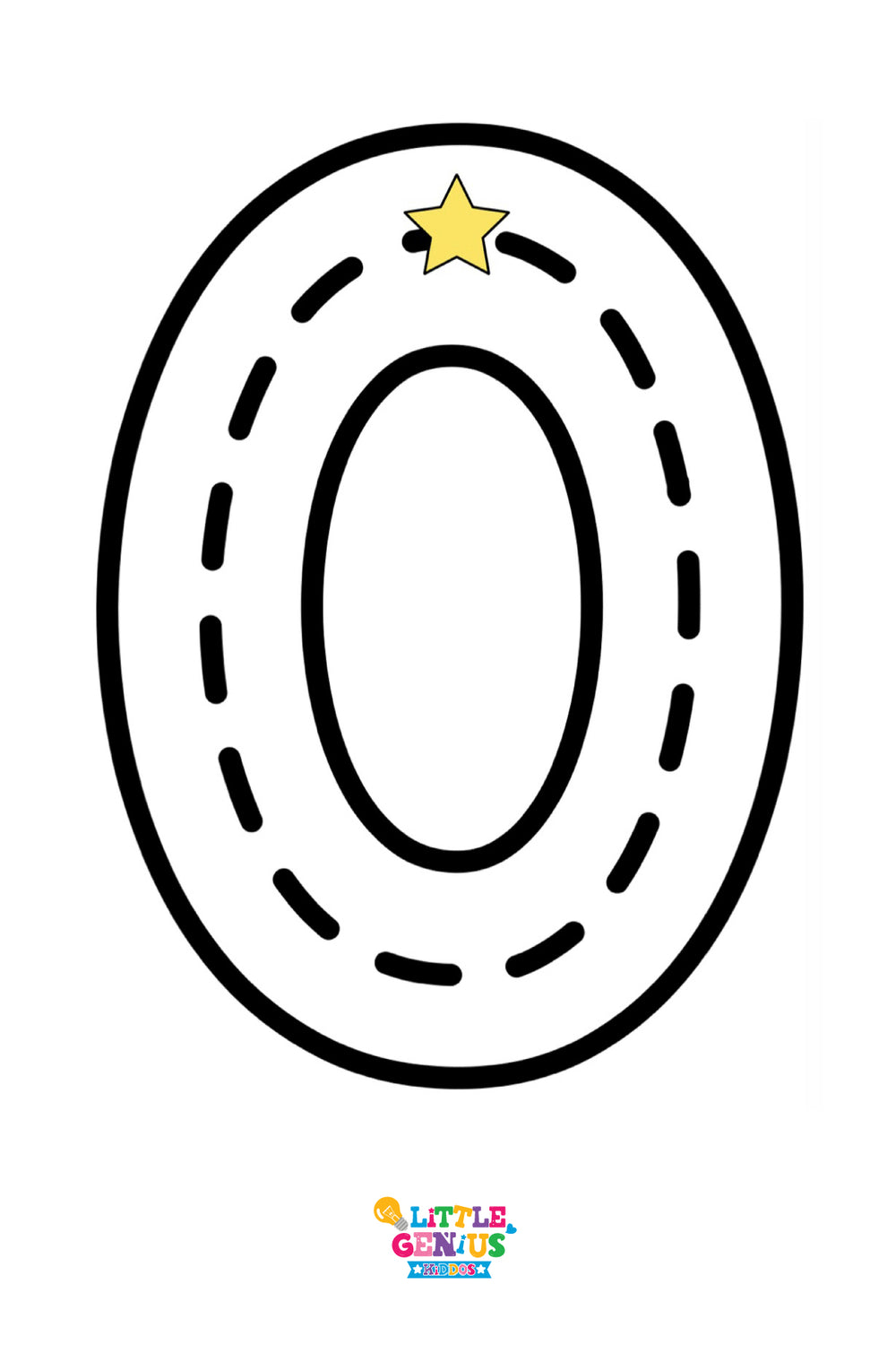 Tracing Numbers Flashcards – With Marker Included