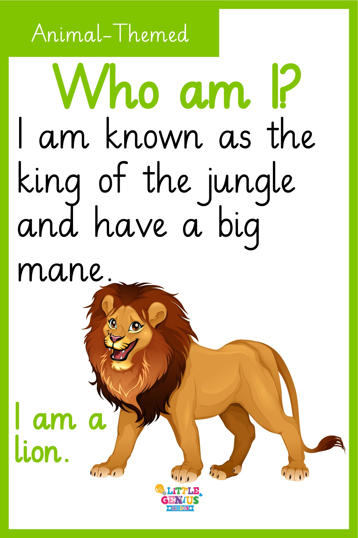30 “Who Am I?” Flashcards Game – Guess, Learn &amp; Explore!
