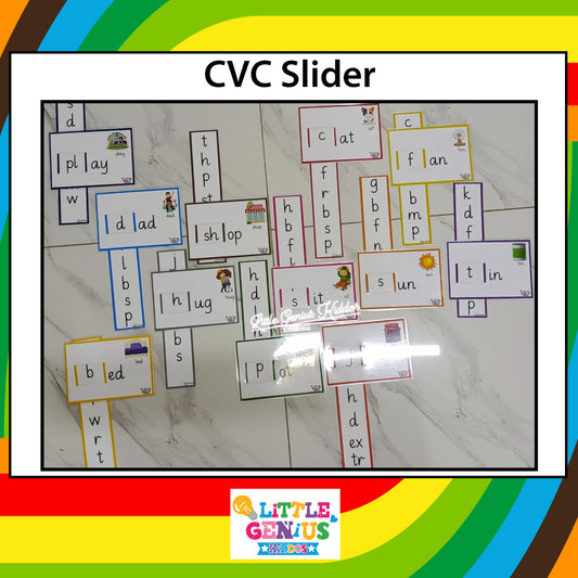 CVC Slider – 12 Interactive Sets