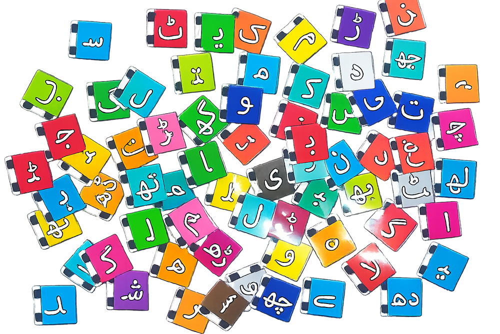Urdu Phonics Learning Cards | 139+ Urdu Words | Laminated Urdu Reading Flashcards | Tor Jor Activity Set | Montessori Urdu Learning | Ready to Use
