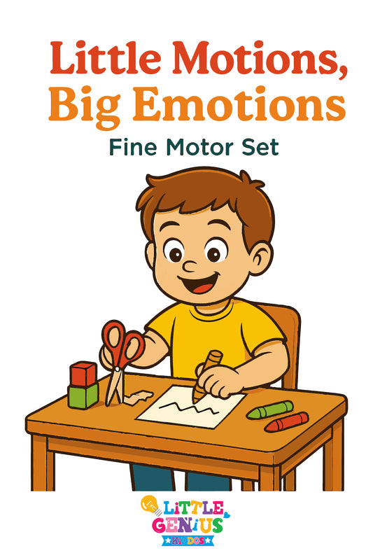Little Motions Big Emotions Flashcards Set