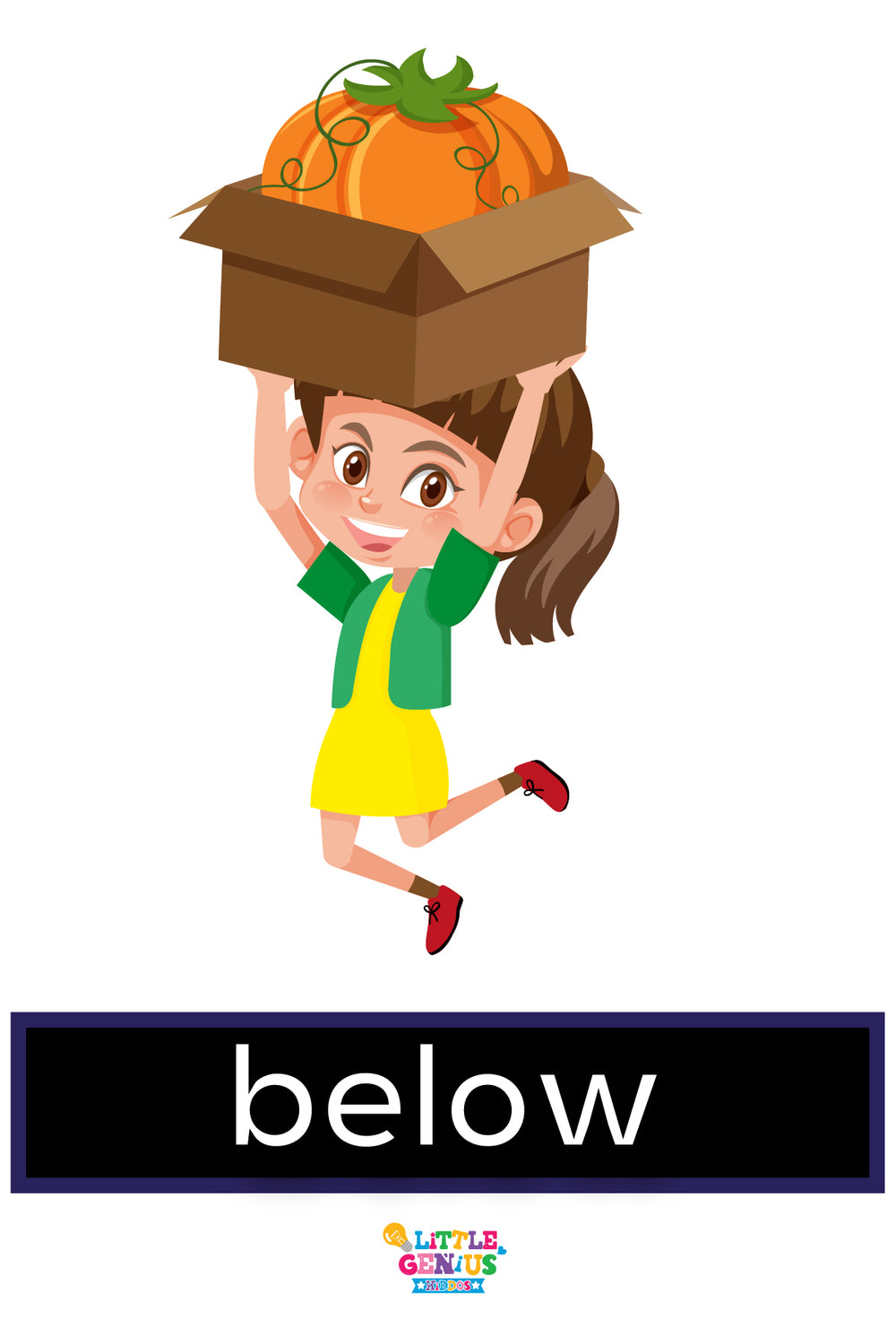 Preposition Flashcards – Set of 13