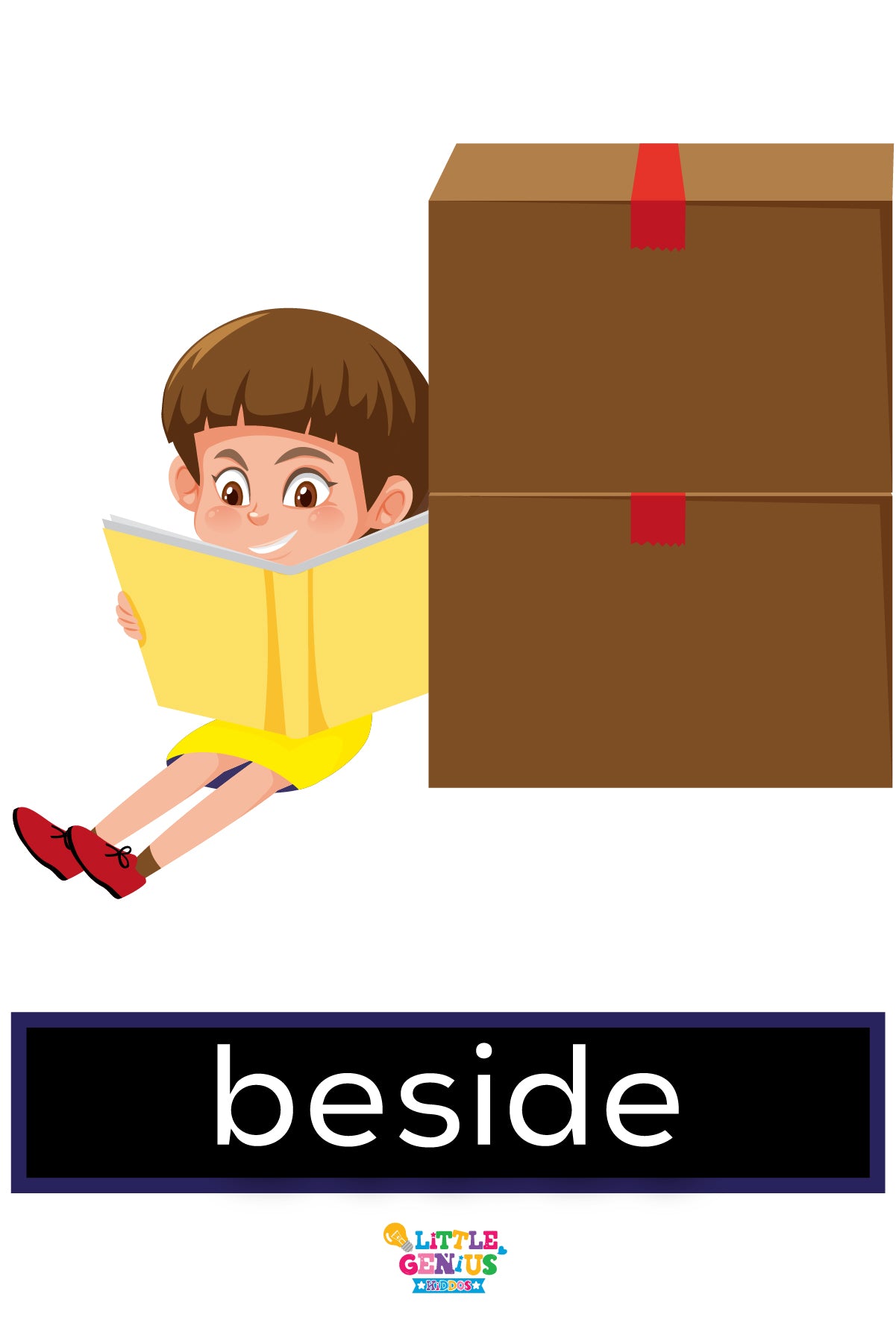 Preposition Flashcards – Set of 13