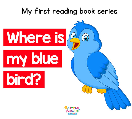 Where Is My Blue Bird? Adaptive Book – A5 Size, Velcro-Based