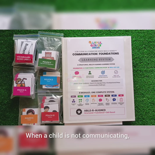 LGK Clinical Communication Foundations™ | Early Communication Skills Learning System | ABLLS-R Aligned