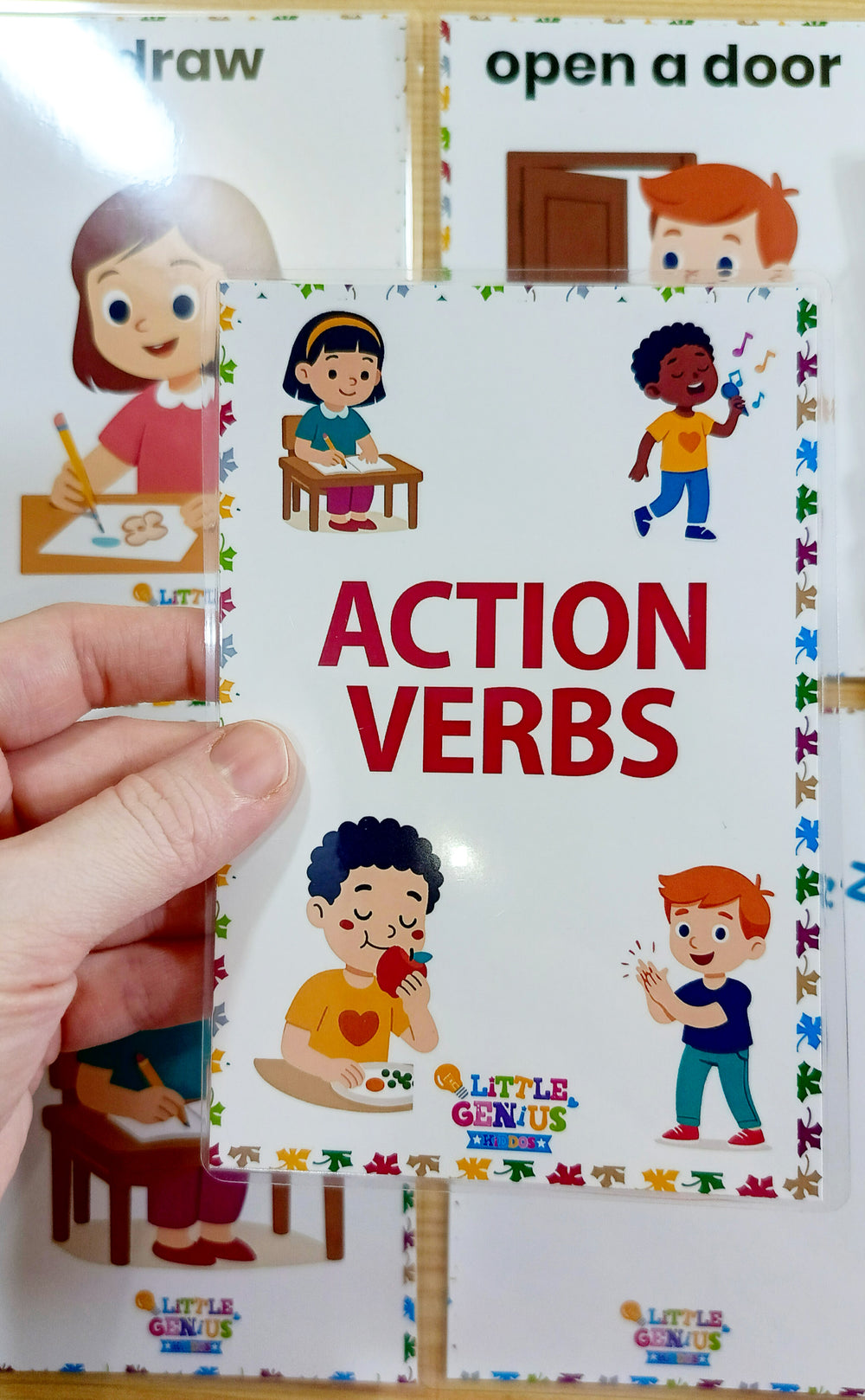 Action Verbs Flashcards