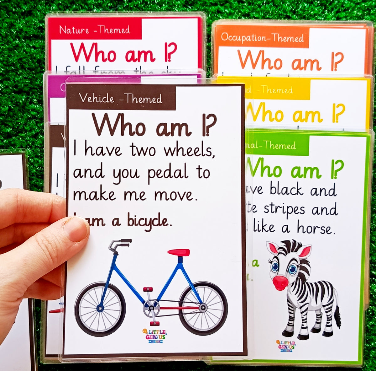 30 Who Am I? Flashcards Game – Guess, Learn &amp; Explore