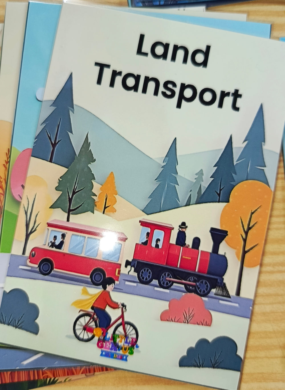 Types of Transportations flashcarde bundle