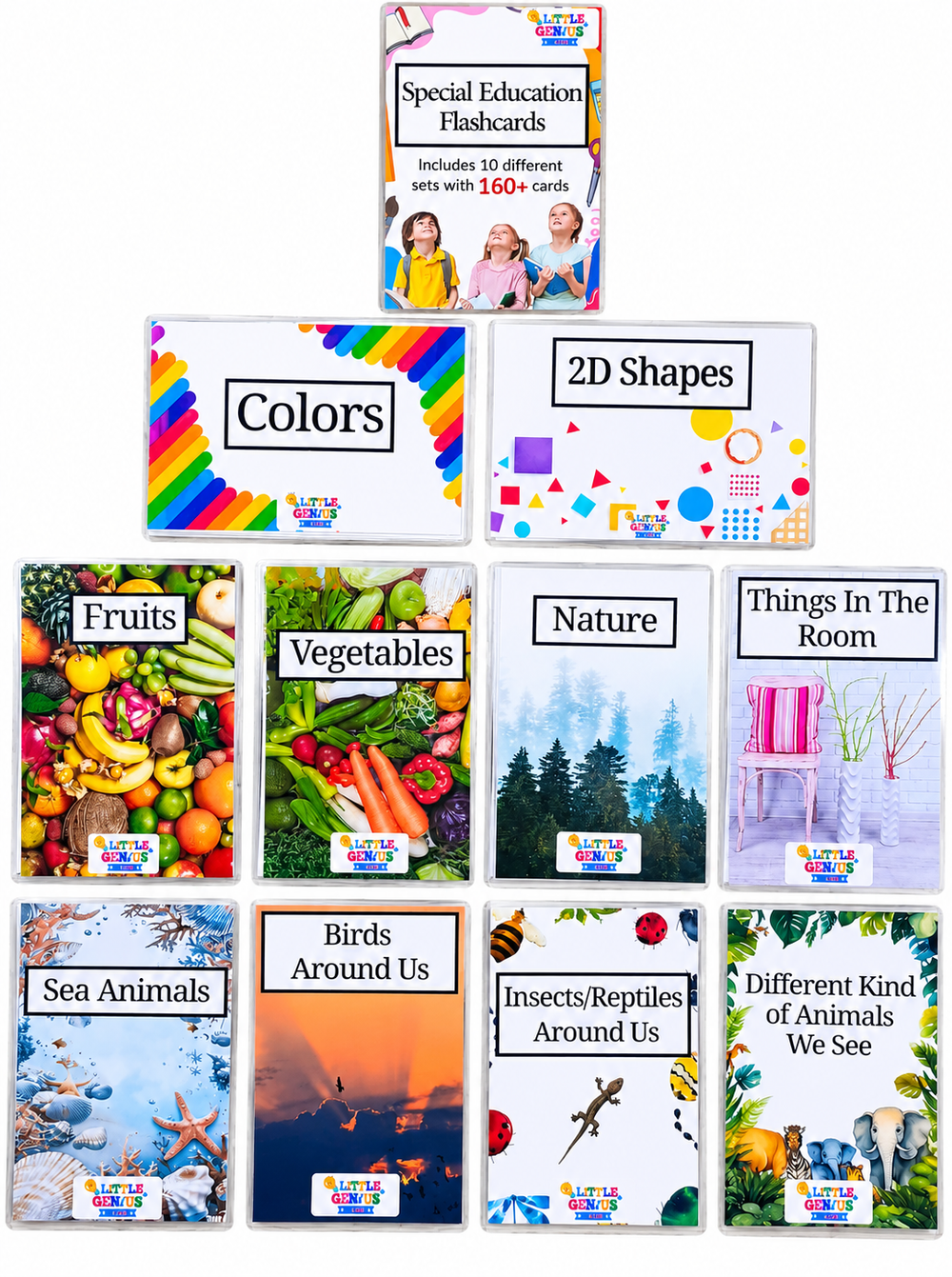 Special Education Flashcards Bundle – Set of 140+ Flashcards ABLLS-R supported